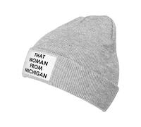 Quella Donna del Michigan Donna Uomo Berretti Invernale Comodo Caldo Berretto Caldo Invernale Cappelli per Corsa Sci Inverno