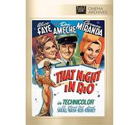 Quella Notte A Rio DVD (1941) - Alice Faye, Don Ameche, Carmen Miranda