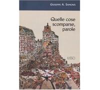 Quelle cose scomparse, parole