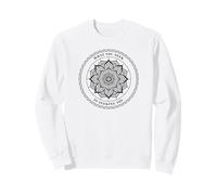 Quello Che Cerchi Ti Sta cercando (Grafica Mandala Spirituale) Felpa