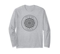 Quello Che Cerchi Ti Sta cercando (Grafica Mandala Spirituale) Maglia a Manica