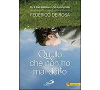 Quello che non ho mai detto. Io, il mio autismo e ciò in cui credo