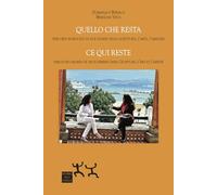Quello che resta. Percorsi incrociati di due donne nella scrittura, l’arte, l’amicizia-Ce qui reste. Parcours croisés de deux femmes dans l’écriture, l’art et l’amitié. Ediz. bilingue