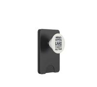 Quello che succede al lago rimane un ricordo ridente PopSockets PopWallet per MagSafe