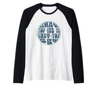 Quello Che Vedi è Quello Che ottieni - Retro Typeface 1 - Fan Fun Maglia con Maniche Raglan