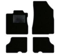 QUEMAR Tappetini Auto compatibili con Dacia Sandero e Stepway 2012-2020/Kit Tappeti Moquette e Gomma su Misura (Set 2 Anteriori+2 Posteriori)/Ricami e Colori Personalizzati (0 Ricami, Bordo Antracite)