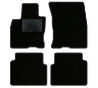 QUEMAR Tappetini Auto compatibili con Ford Kuga III dal 2020 anche Hybrid/Kit Tappeti Moquette e Gomma su Misura (Set 2 Anter.+ 2 Poster.)/ Ricami e Colori Personalizzati (0 Ricami, Bordo Antracite)