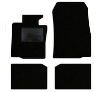 QUEMAR Tappetini Auto compatibili con MINI Countryman R60 Paceman R61 2010-2016/ Kit Tappeti Moquette e Gomma su Misura (Set 2 Ant.+2 Post.)/ Ricami e Colori Personalizzati (Bordo Nero, 0 Ricami)