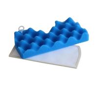 QUENPE 1 set Filtri for aspirapolvere Filtro in spugna, for Samsung DJ97-00492A DJ97-01159A SC6590 SC6592 SC6520 SC6530 50 60 70 S6580 SC6532 filtri sottovuoto(Blue)