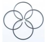 QUENPE 4 pezzi/lotto Anello pistone 50mmx1,5mm, for HUSQVARNA 61 266 268 272 365 372 371 362, for parti motosega STIHL 038 SW 038 FB 044 MS440 Set di fasce elastiche per pistone