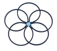QUENPE 5 pz/lotto 39mm X 1,5mm fasce elastiche, for Husqvarna 235 236 240 235e 236e 240e motoseghe pezzi di ricambio di ricambio Set di fasce elastiche per pistone