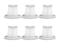 QUENPE For Xiaomi, for Mijia Handy Aspirapolvere SSXCQ01XY, Home Car Mini Wireless Filtro Hepa Parti di ricambio Accessori di ricambio H13 filtri sottovuoto(6 filters)