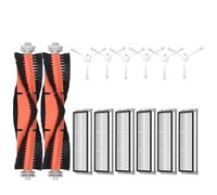 QUENPE For Xiaomi, Mijia Omni 1S B101CN B116 Accessori Spazzola laterale principale Filtro Hepa Mop Sacchetto for la polvere Robot Aspirapolvere Parti di ricambio Parti di ricambio (Size : 13pcs-02)