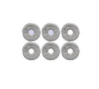 QUENPE For Xiaomi, Mijia Omni B101CN All-in-One / L10S Ultra/Dreame S10/S10 Pro Parte Spazzola laterale principale Filtro Hepa Mop Sacchetto for la polvere in tessuto Parti di ricambio (Size : 6PCS)