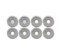 QUENPE For Xiaomi, Mijia Omni B101CN All-in-One / L10S Ultra/Dreame S10/S10 Pro Parte Spazzola laterale principale Filtro Hepa Mop Sacchetto for la polvere in tessuto Parti di ricambio (Size : 8PCS-0