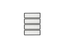 QUENPE For Xiaomi, Mijia Omni B101CN All-in-One / L10S Ultra/Dreame S10/S10 Pro Parte Spazzola laterale principale Filtro Hepa Mop Sacchetto for la polvere in tessuto Parti di ricambio (Size : 4PCS)