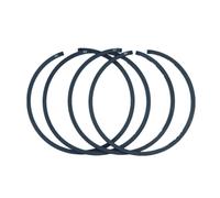 QUENPE Kit fasce elastiche da 48 mm x 1,5 mm, for pezzi di ricambio di ricambio for motosega Husqvarna 365 61 261 262 265RX 266 503 28 90-15 Set di fasce elastiche per pistone