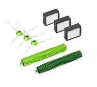 QUENPE Nuova spazzola principale e filtro Hepa e spazzola laterale, for iRobot Roomba i7 i7+ i8 E5 E6 I Series, parti for aspirapolvere Post gratuito filtri sottovuoto(As the picture)