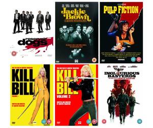 Quentin Tarantino Collection Volume 1 Reservoir Dogs, Jackie Brown, Pulp Fiction, Kill Bill 1, Kill Bill 2, Inglourious Basterds