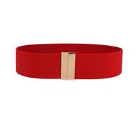 Quentis Elastic Waist Belt, Stylish Stretchy Accessory Fits for Dresses | Premium polyester elastic material, elegant square buckle, designed for stylish ladies G