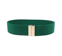 Quentis Elastic Waist Belt, Stylish Stretchy Accessory Fits for Dresses | Premium polyester elastic material, elegant square buckle, designed for stylish ladies O