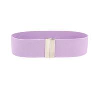 Quentis Elastic Waist Belt, Stylish Stretchy Accessory Fits for Dresses | Premium polyester elastic material, elegant square buckle, designed for stylish ladies L