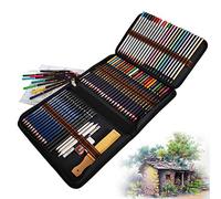 QUER Matite Colorate Da Disegno, 24 Matite Acquerello 12 Matite Colorate 12 Matite Metalliche 12 e Accessori per Artisti, Professionisti e Adulti
