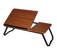 Queraltó Tavolino multiuso basso colore noce doppio piano