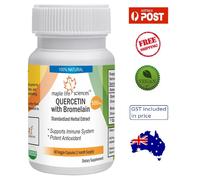 Quercetina 98% con bromelina 3000 GDU - 500 mg - AU Stock