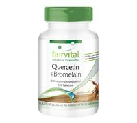 Quercetina + bromelina - 120 compresse - sostanze vegetali per 4 mesi | fairv...