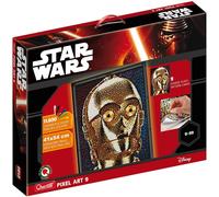 Quercetti 0848 Chiodini Pixel Art 9 Ritratto Disney Star Wars C-3PO Mosaici
