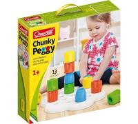 Quercetti 4162 Chunky Peggy Chiodoni Gioco Prima Infanzia Creativo da 1 Anno