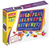 Quercetti 5211 Lavagna Magnetica Educativa Magneta Abc Con Lettere 48 Pezzi