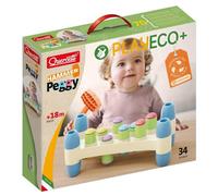 Quercetti 84120 Gioco Educativo Martello e Chiodi Hammer Peggy Bambini 18+ Mesi