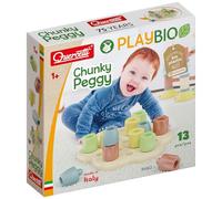 Quercetti XQU-84162 Quercetti-84162 Chunky Peggy Play Bio, Multicoloured