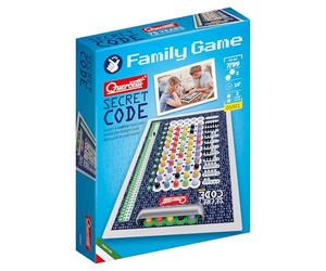Quercetti Codice Segreto, Giochi da Tavolo Bambini 7+, Giochi per Bambini di Strategia e Logica, Scopri Il Codice con Chiodini Colorati, Regalo Bambino 7 Anni Maschio e Femmina, Made in Italy