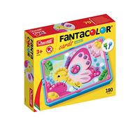 Quercetti FantaColor Cards Nature, Gioco Educativo con Chiodini Colorati, Sviluppa Manualità e Creatività, Giochi Bambini 3 Anni, Regalo Bambina 4 Anni, Giochi Montessori 3 Anni