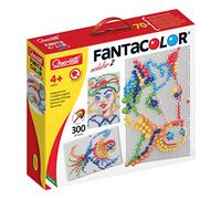 Quercetti FantaColor Modular | Mosaico con Chiodini Colorati, Gioco Creativo ed Educativo per Bambini da 4 a 8 Anni, Made in Italy | Modular 2