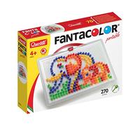 Quercetti 0952 - mozaïek-steekspel Fanta Color Large, 270 stekker 10 mm Fantacol
