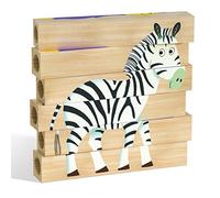 Quercetti 007105 4 Puzzle Jungle Wooden