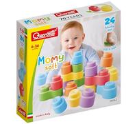 Momy soft 24 blocks set, quercetti, gioco di costruzioni, 6-36 mesi