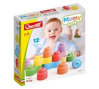 Momy soft 12 blocks set, quercetti, gioco di costruzioni, 6-36 mesi