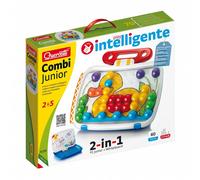 Quercetti mosaico COMBI JUNIOR 2in1 - valigetta con mosaico e lavagna bianca