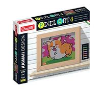 QUERCETTI-Quercetti-0799 Unicorno Quercetti-0799 Pixel Art 4 TAV. Kawaii Corgi, Multicolore, 0799