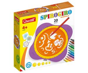 Quercetti Q1680 Quercetti-1680 Spirogiro Mandala, Spirograph-Spiral Designer