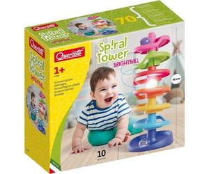 Quercetti QRT06499 Spiral Tower Brightball