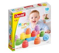 QUERCETTI-Quercetti-4141 MOMY Soft, Morbidi mattoncini per la Prima Infanzia, 12