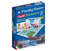 Quercetti Sea Battle Battaglia Navale Bambini con Coordinate Cartesiane, Giochi da Tavolo Bambini, Giochi Bambini 7 Anni, Ottimo Regalo Bambina 7 Anni o Regalo Bambino 8 Anni Educativo e Divertente