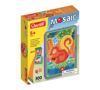 Quercetti Mosaic Pin Bosco, 300 Chiodini Colorati per Bambini 5+, Giochi Montessori Crea Mosaici con Illustrazioni, Regalo bambina 5 anni, Giochi da Tavolo Bambini, Giochi Educativi 5 Anni