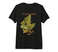 Quercia del Territorio dell'Iowa Maglietta Premium